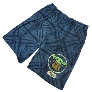 Star Wars Grogu Tie-Dye Jort Shorts w/ Pockets